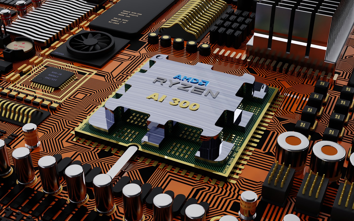 Motherboard component detail — the platform that defines your upgrade path